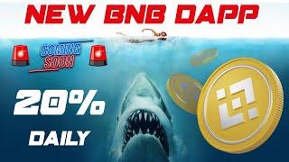 BNB JAWS - NEW BNB Dapp Launching TODAY - Earn 20% DAILY | Claim DAILY & WITHDRAW 50% ONCE a WEEK