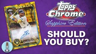 2024 Topps Chrome Sapphire Product Review—Should You Buy This Set?!