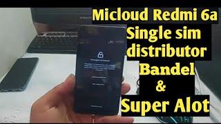 Micloud Xiaomi Redmi 6a Single Sim Garansi Distributor Super Bandel Dan Alot