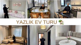 YAZLIK EV TURU | BAHÇE KATLI EVİMİZ TAMAMLANDI  | HAYALLERİMİZDEN BİLE DAHA GÜZEL 