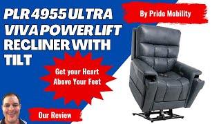 In Depth Review of the PLR 4955 Ultra Viva Power Lift recliner with Heat & Massage