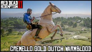 CREMELLO GOLD DUTCH WARMBLOOD [Buell] - Red Dead Redemption 2 Story Mode