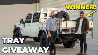 We Gave Away ANOTHER Tray! Install + Winner's Reaction!