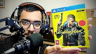 Cyberpunk 2077 Steelbook Edition Unboxing PS4/PS5 - CD Projekt Red Cyberpunk 2077 Steelbook Unboxing