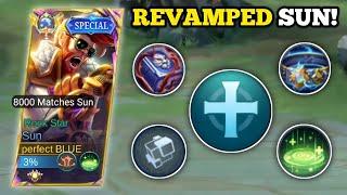 REVAMPED SUN, NO COOLDOWN!‼️ (100% broken!‼️) SUN BEST BUILD -MLBB