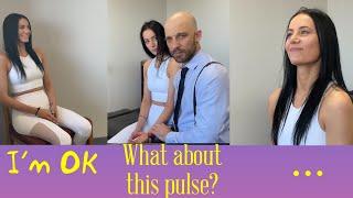 SUPER LOUD CRACKS! Nervous 1st Timer ~ Sinus/Neck Pain/Pulse ~ Relax ASMR Chiropractic Adjustment.