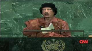 Gadhafi's marathon U.N. address