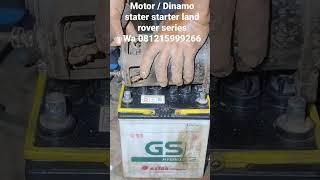 motor dinamo starter stater land rover series