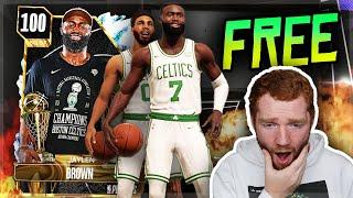 How To Get *FREE* 100 Overall Jaylen Brown! Complete Finals SPOTLIGHTS Super EASY + Quick!