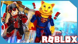 Roblox 2 Player Superhero Tycoon with My Little Nephew