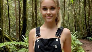 4K AI Art Lookbook | Cute 19 years old Beautiful Girls | Daintree Rainforest and Aboriginal heritage