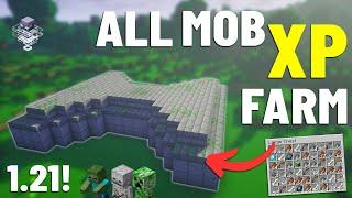Minecraft Working MOB XP Farm Tutorial 1.21 NEW UPDATE ‼️