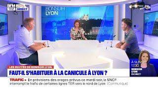 Les invités de Bonsoir Lyon : Dr David Pinero, chef adj SAMU 69 et Eric Sauquet, hydrologue