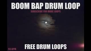 FREE BOOM BAP DRUM LOOP