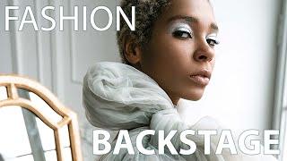 Fashion Editorial Shooting Backstage -- Wedding inspiration