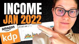 How Much Money I Made Self Publishing Low Content on Amazon KDP | January 2022 Income Report