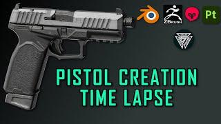 DXT Pistol Creation (Time Lapse)