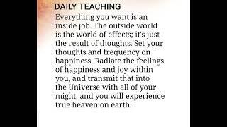 Daily Teachings by App The Secret "Rhonda Byrne"