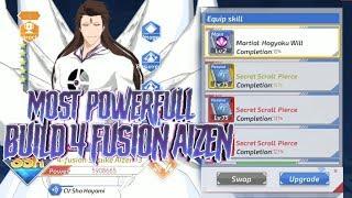 Build 4 Fusion Aizen! Attack x Pierce is so Powerfull - BLEACH MOBILE 3D