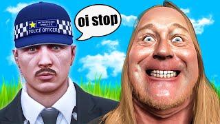 TROLLING SALTY BRITISH ROLEPLAY COPS... GTA 5 RP