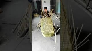 Make a baby bed |Bamboo Art |03|#Shorts