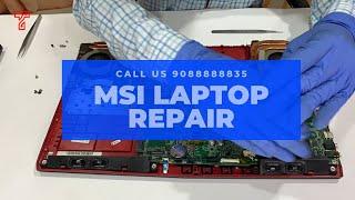 MSI Gaming Laptop Disassemble Step By Step