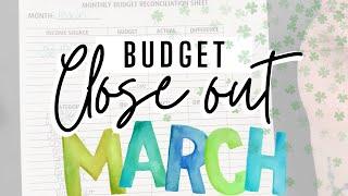 March 2024 Budget Recap / Close Out...after a VACATION!