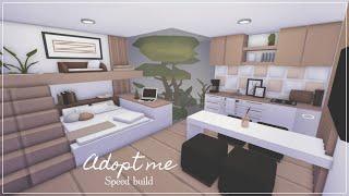 Cozy aesthetic minimalist tiny home - Speed build Adopt me!