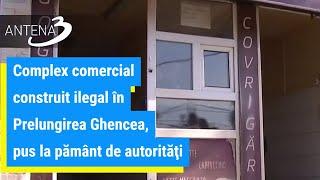 Complex comercial construit ilegal în Prelungirea Ghencea, pus la pământ de autorităţi