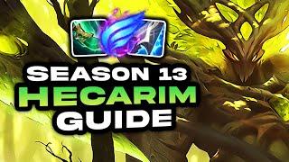 DOAENEL'S SEASON 13 HECARIM GUIDE | Runes, Builds, Pathing & More