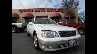 1998 Lexus LS400 in depth walk around video review!