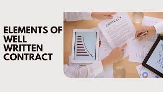 #Business #Legal #Agreement #GST | The Elements of a Well-Written Contract | Zorolegal