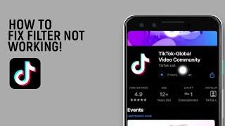 How To Fix TikTok Filter Not Working iPhone Solved [easy]