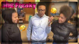 FREAKY QUESTIONS IN MIDDLE SCHOOL!!!|PUBLIC INTERVIEW|