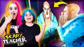 A PROFESSORA MALVADA FICOU CARECA !!! ! EP 03 - Scary Teacher 3D ( Alec GO! )