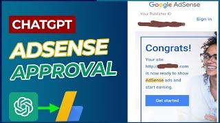 Google AdSense Approval with ChatGPT in 2023 | Google Adsense approval | Adsense Approval Trick