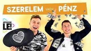 SZERELEM vagy PÉNZ?!  Mit tennél Beniipowával és Zozo Kempffel | Játsszuk le!