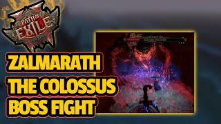 [PATH OF EXILE 2] Grotto Boss Fight ZALMARATH THE COLOSSUS