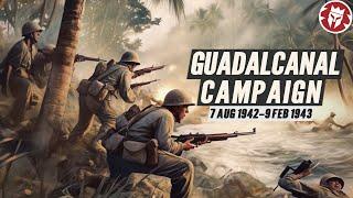 Guadalcanal Campaign FULL DOCUMENTARY - Pacific War Animated