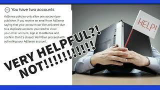 how to fix duplicate adsense account close duplicate adsense account coming soon full process