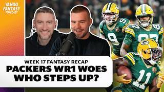 Week 17 recap: Daniels is HIM, Darnold is REAL deal, Packers Achilles' heel | Yahoo Fantasy Forecast