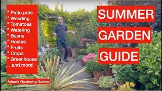 Summer Garden Guide - Tips & ideas for patios, tomatoes, crops, lawns & more!