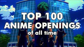 TOP 100 ANIME OPENINGS (IF IT WAS DONE RIGHT)