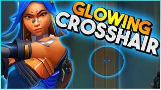 How to Get GLOWING CROSSHAIR in Valorant