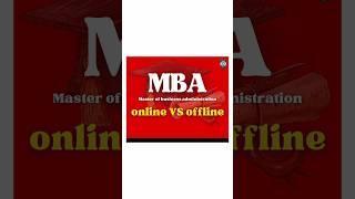 ONLINE MBA GOOD OR BAD, ZDtalks #shorts #viral