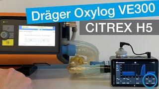 CITREX H5 App to test and verify a transport ventilator