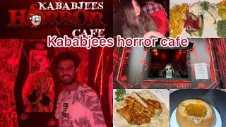 Kababjees horror cafe karachi review | first horror cafe in karachi | Anum Panjwani | Aly Zain