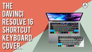 Davinci Resolve 16 Keyboard Shortcuts Cover | Skin for your MacBook or iMac | Editors Keys
