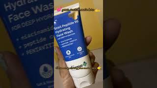 derma co snail peptide 96 hydrating face wash review in Tamil #dryskincareroutine