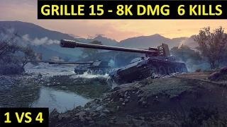 World of Tanks || Bitwa #14 Grille 15 - Patrz i się ucz! (1080p 60fps)